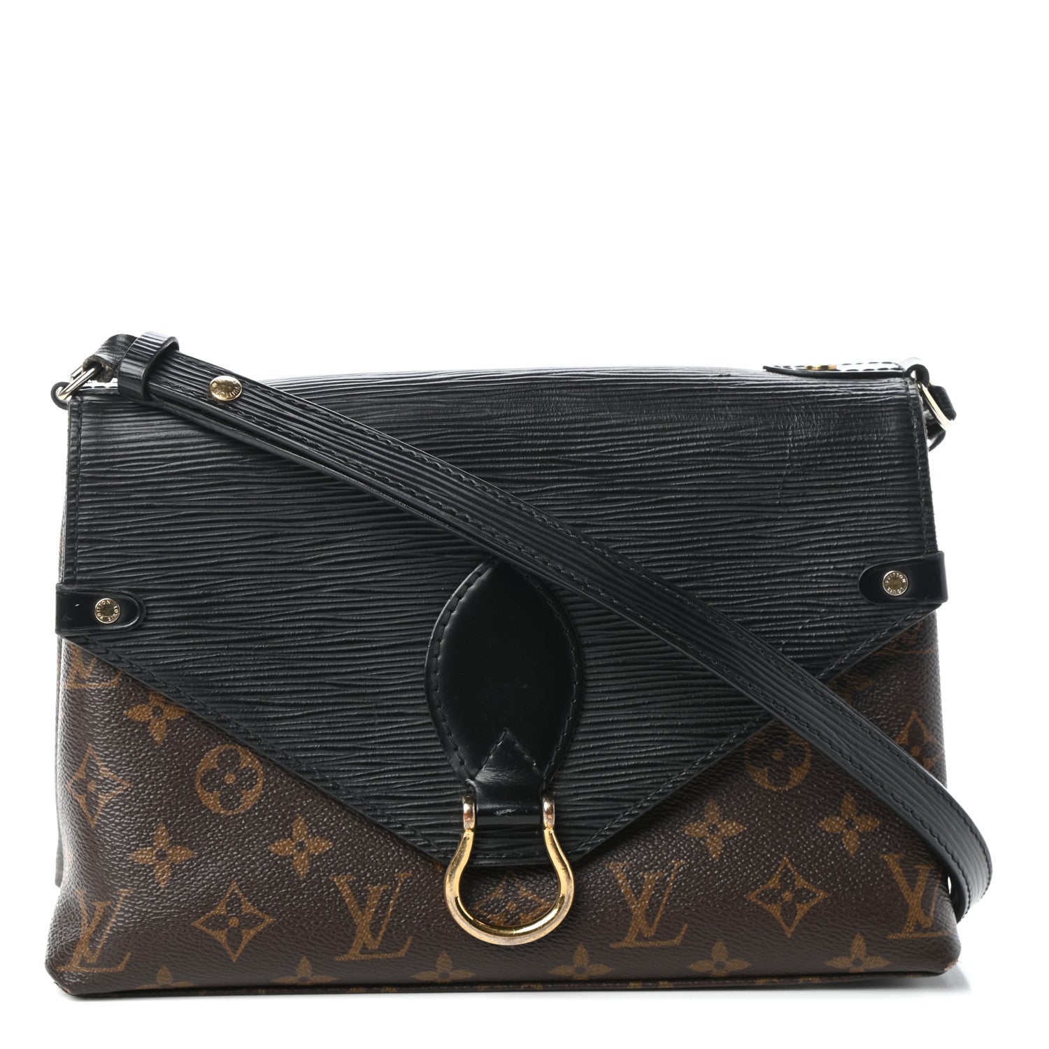 Louis Vuitton Epi Monogram Saint Michel Black 1 of 9