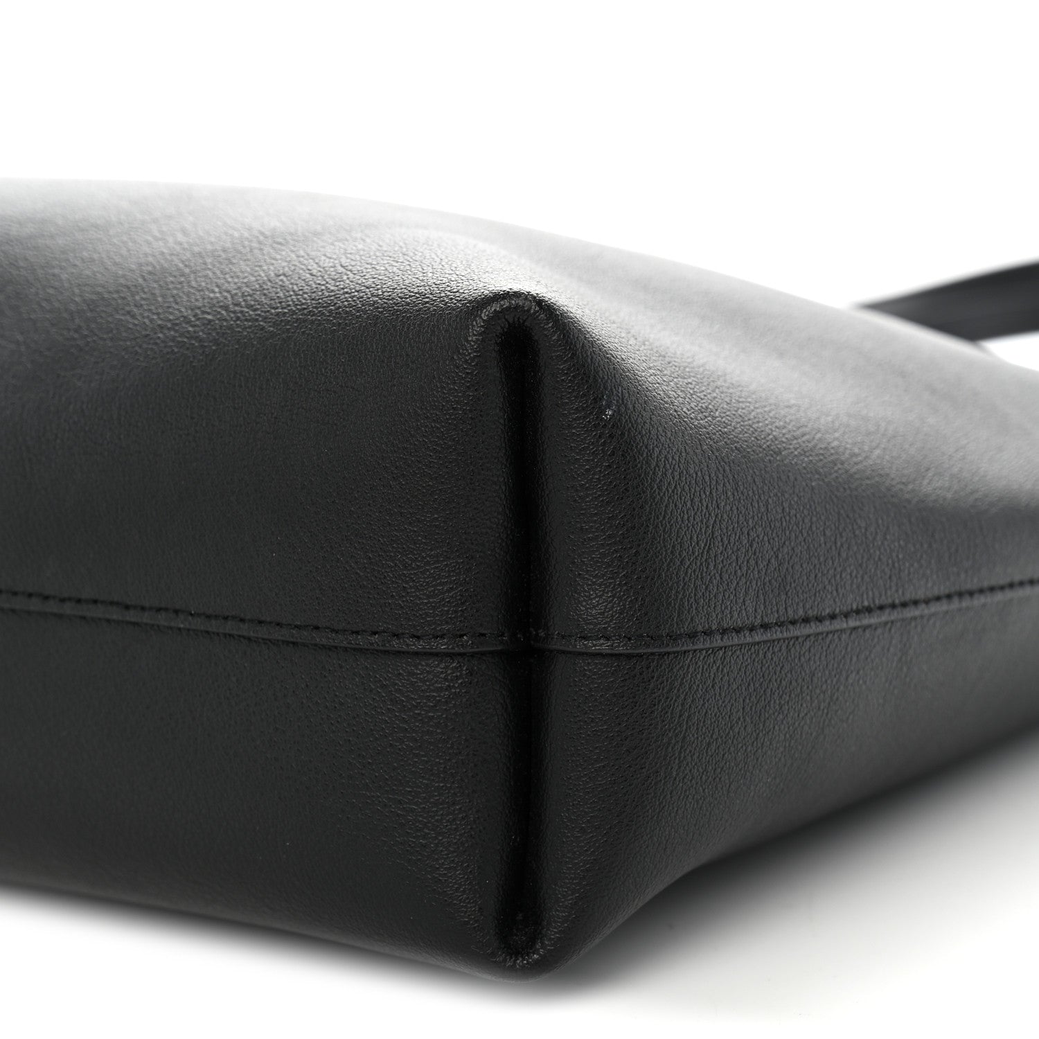Saint Laurent Calfskin North-South Shopping Tote Black 11 of 14
