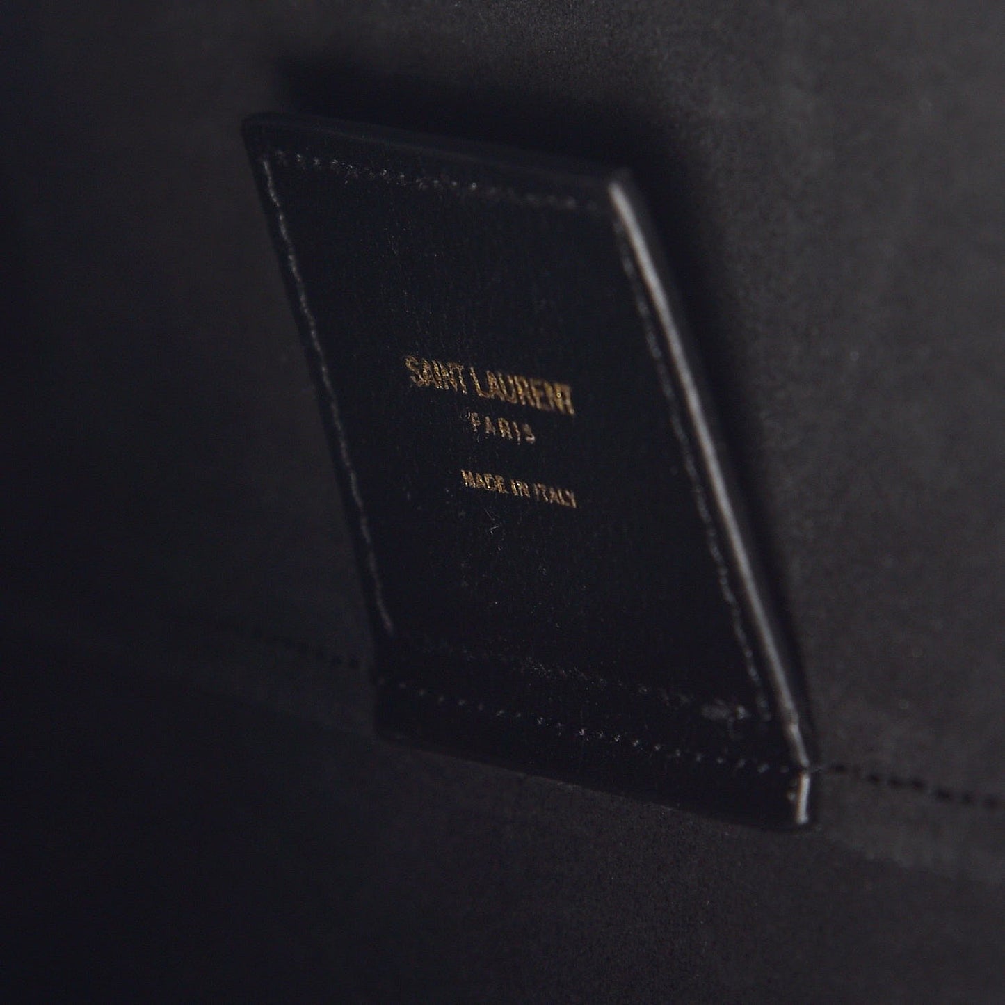 Calfskin Medium Shopping Tote Black