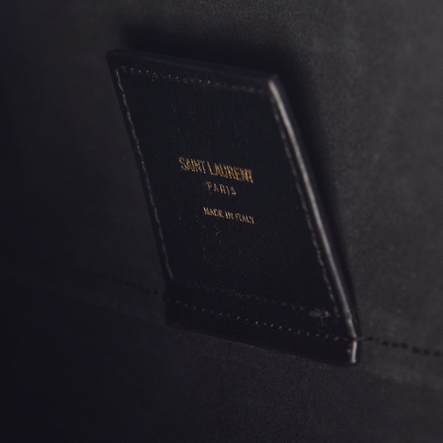 Saint Laurent Calfskin Medium Shopping Tote Black 8 of 11