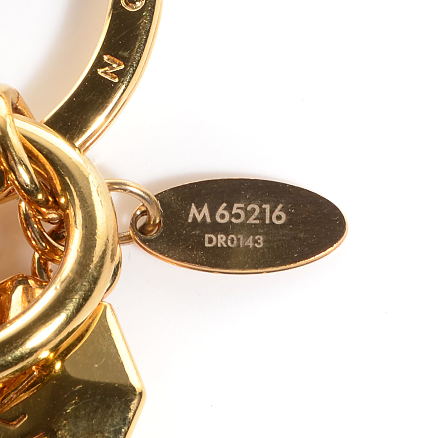 Louis Vuitton LV Facettes Key Holder Gold 4 of 6
