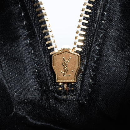 Saint Laurent Patent Croc Large Muse Black 10 of 10