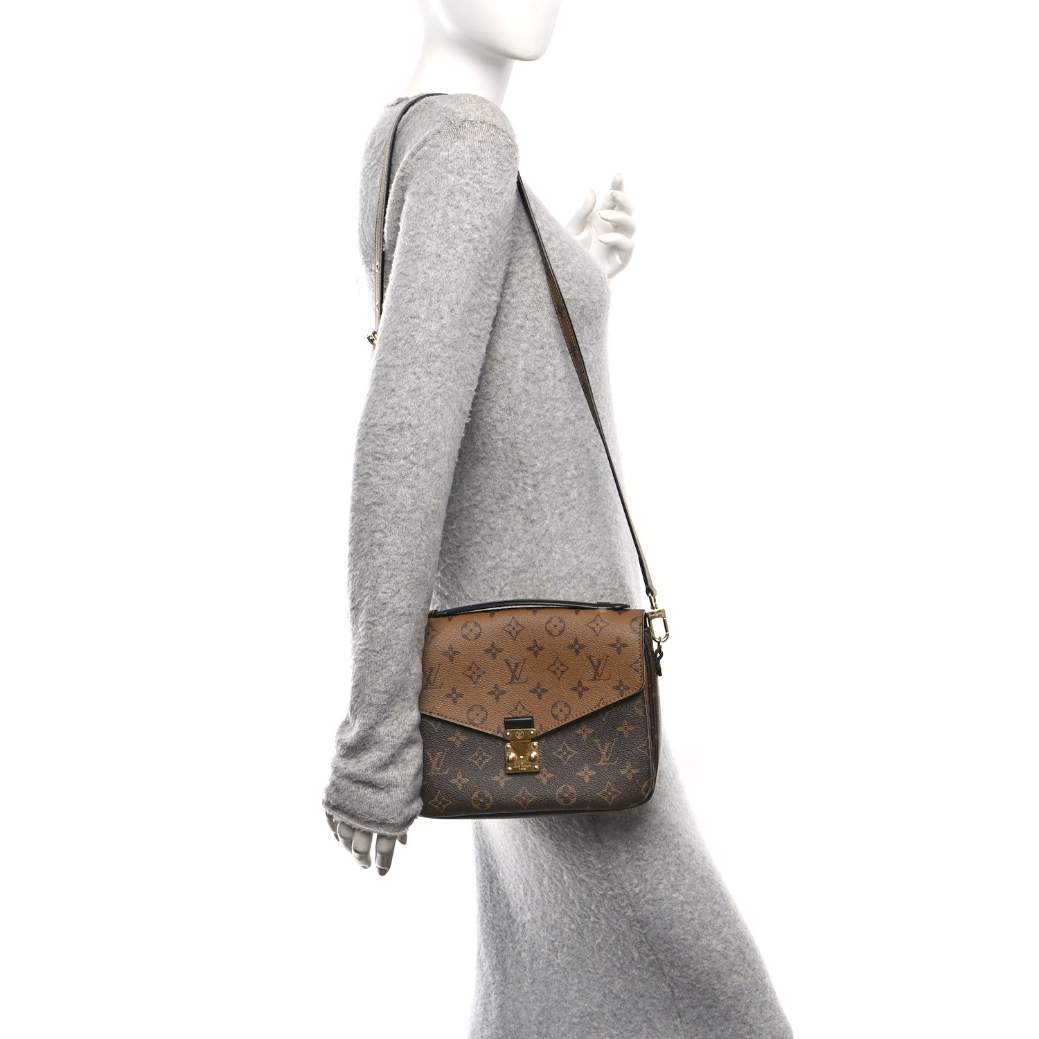 Louis Vuitton Reverse Monogram Pochette Metis 3 of 10