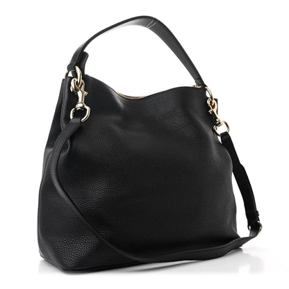 Gucci Pebbled Calfskin Large Soho Hobo Black 3 of 10