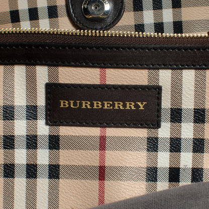Burberry Haymarket Check Canterbury Hobo 8 of 8