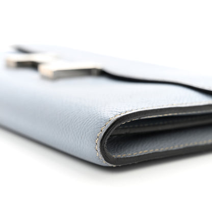 Hermes Epsom Constance Long Wallet Bleu Lin 7 of 8