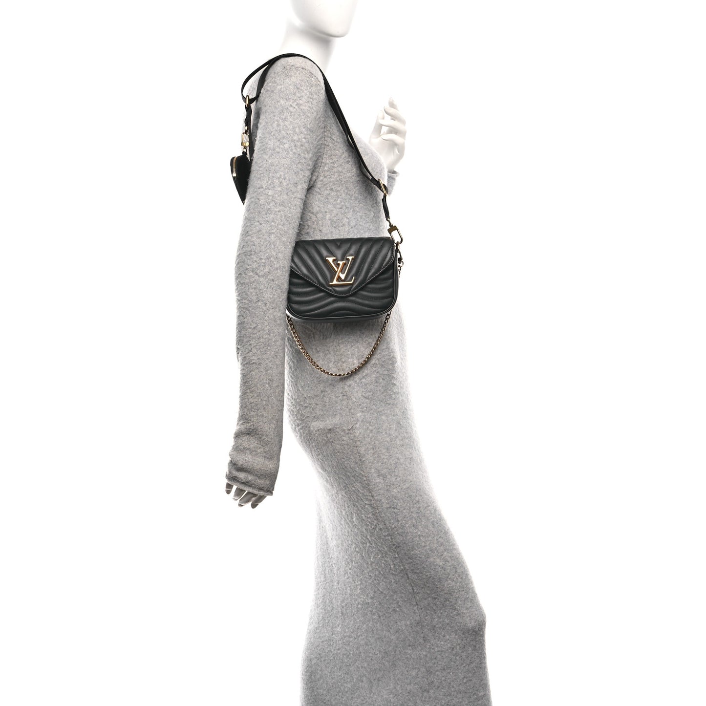 Calfskin New Wave Multi Pochette Black