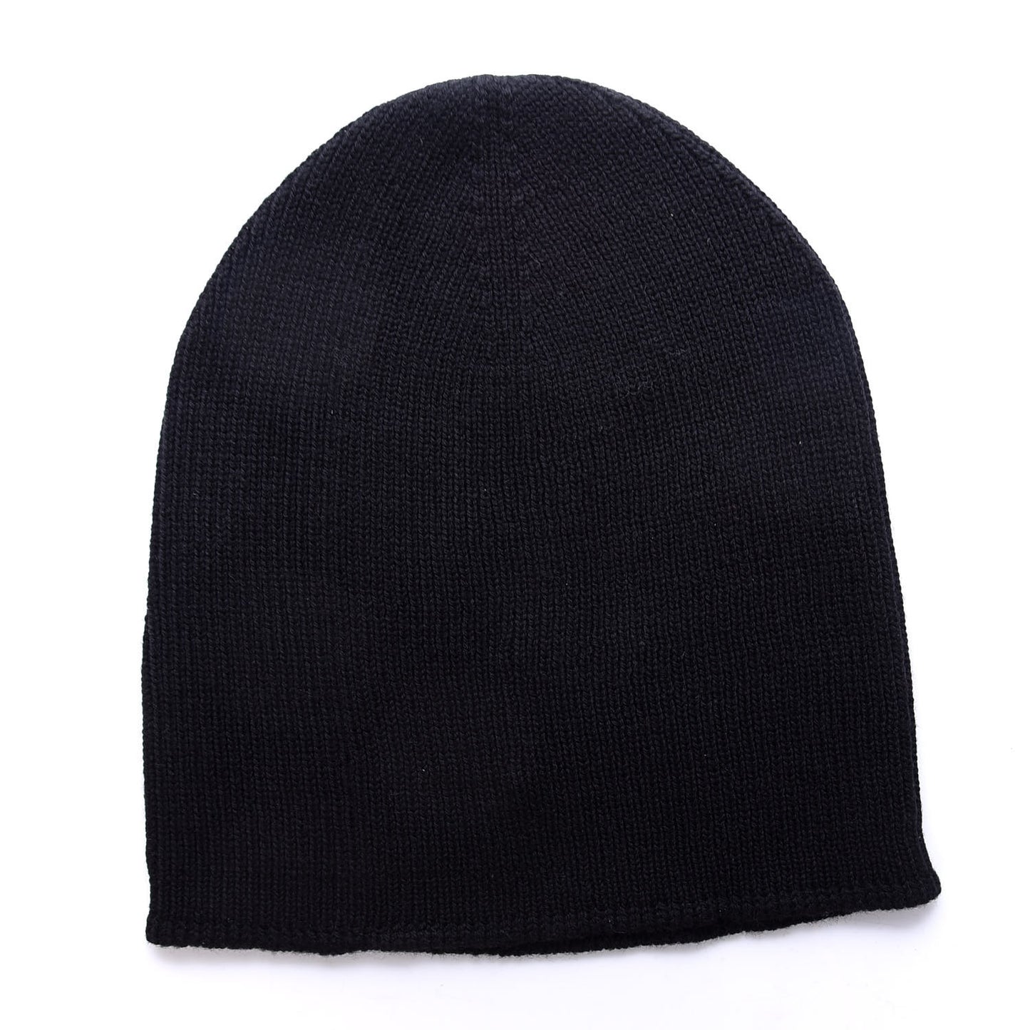 Wool Tricot Interlocking G Simple GG Beanie Hat M Midnight Blue