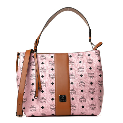 MCM Visetos Medium Klara Hobo Soft Pink 1 of 8