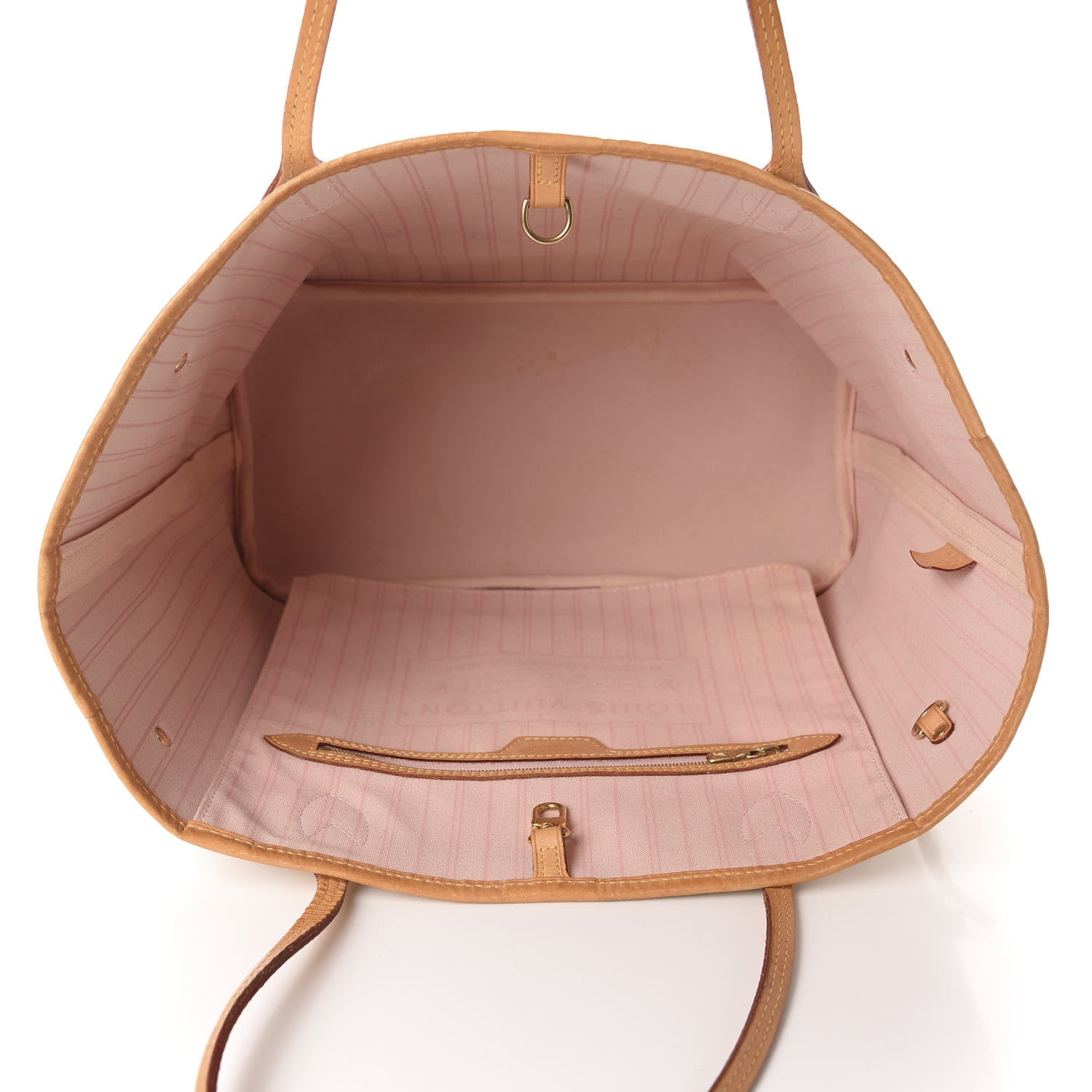 Louis Vuitton Damier Azur Neo Neverfull MM Rose Ballerine 5 of 11