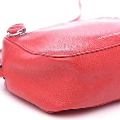Alexander McQueen Calfskin Skull Camera Shoulder Bag Red 8 of 12