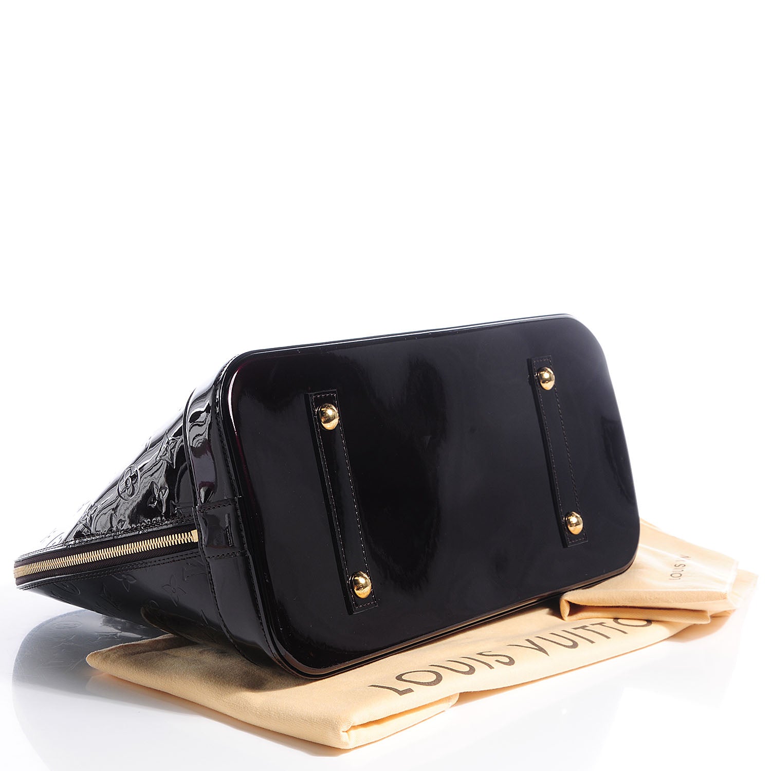 Louis Vuitton Vernis Alma GM Amarante 4 of 7
