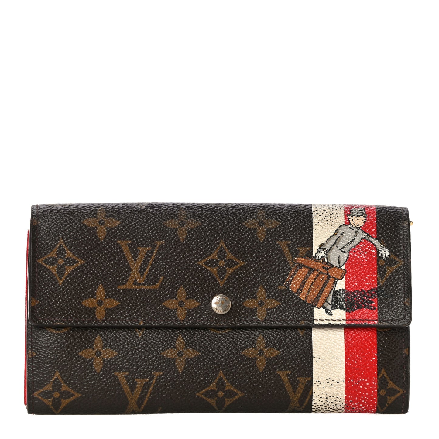 Monogram Groom Sarah Wallet