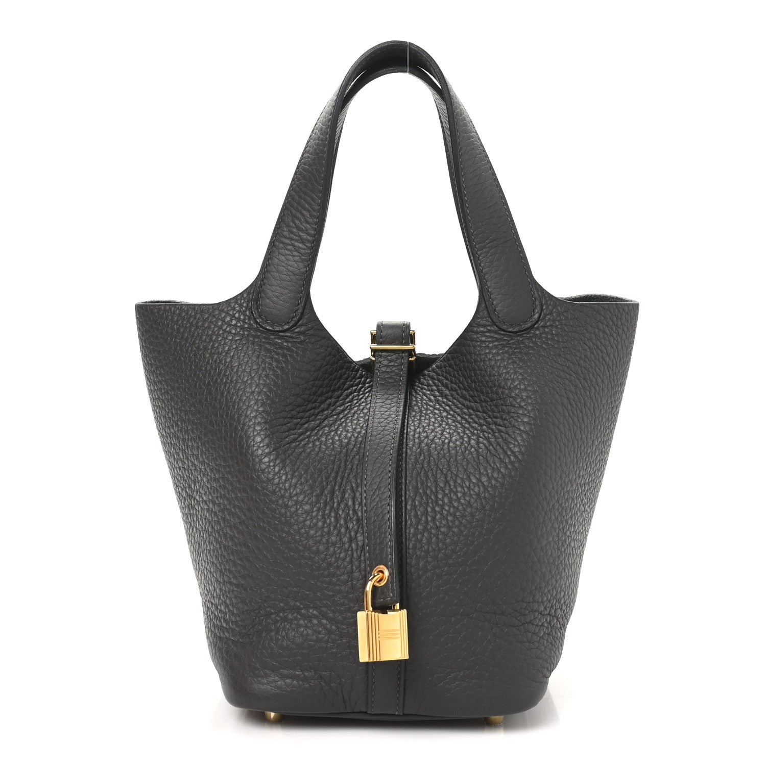 Hermes Taurillon Clemence Picotin Lock 18 PM Ardoise 1 of 13