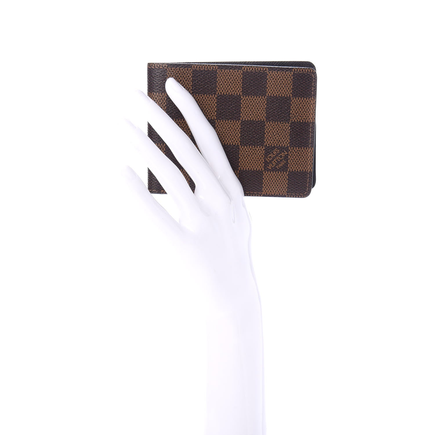 Louis Vuitton Damier Ebene Slender Wallet 2 of 8
