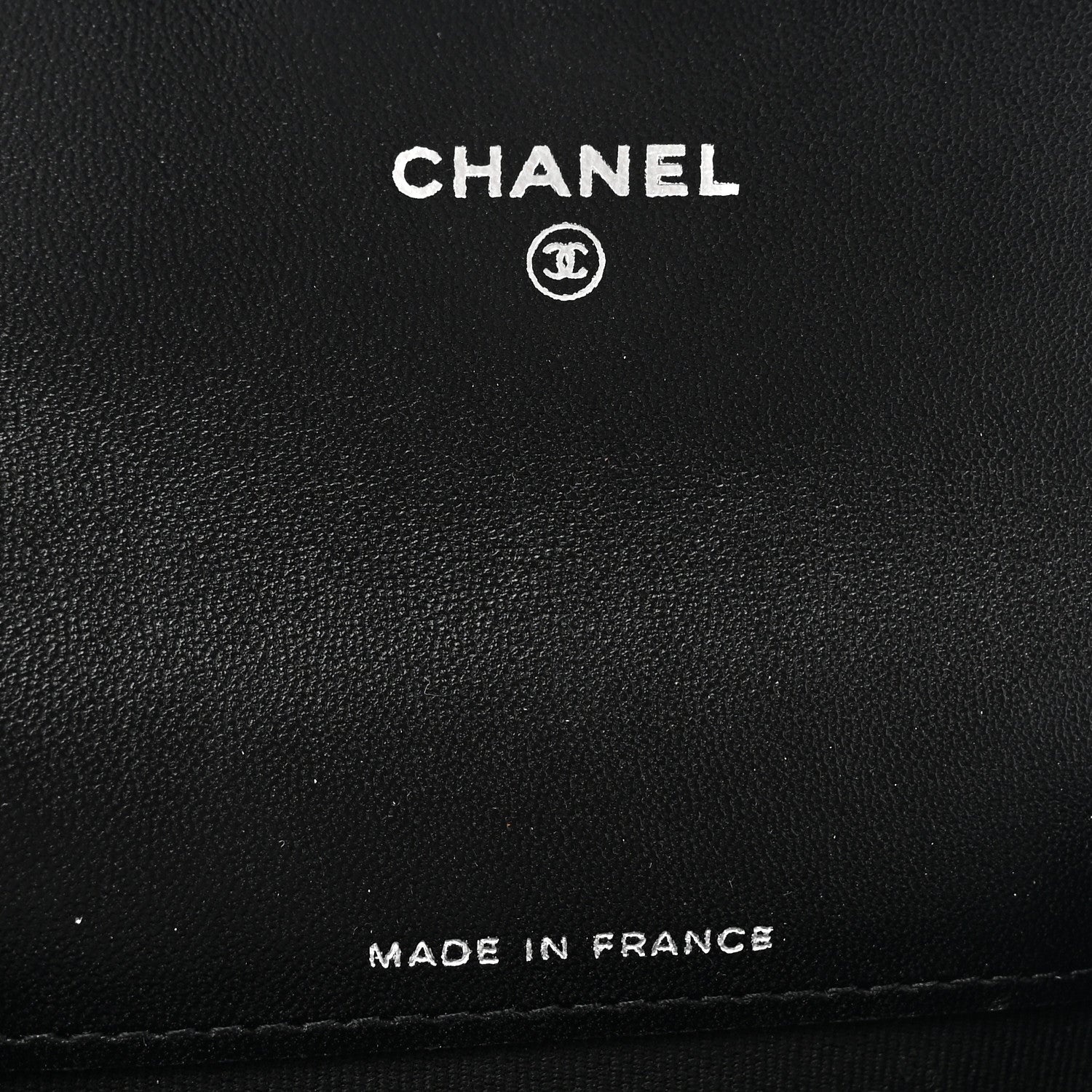 Chanel Lambskin Quilted Flap Card Holder Wallet So Black 6 of 8