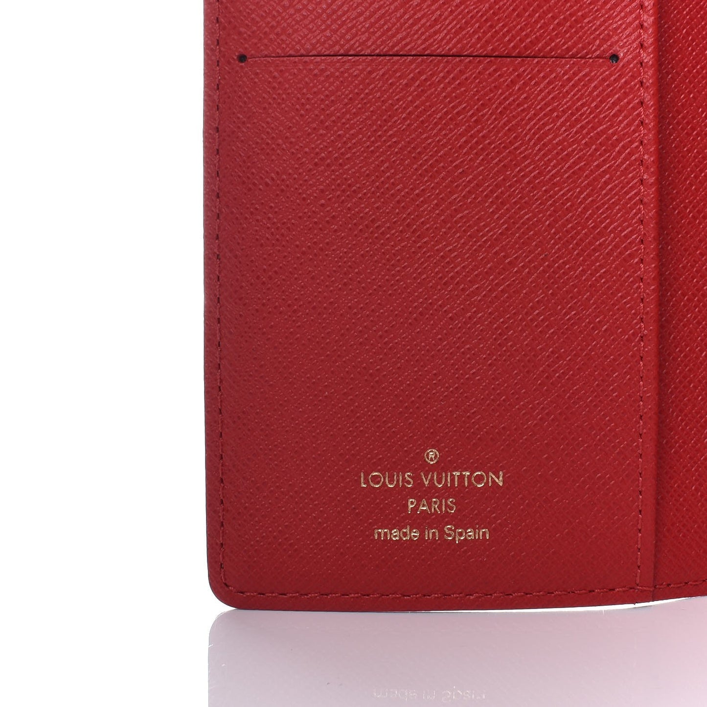 Damier Ebene Koala Small Ring Agenda Cover Red