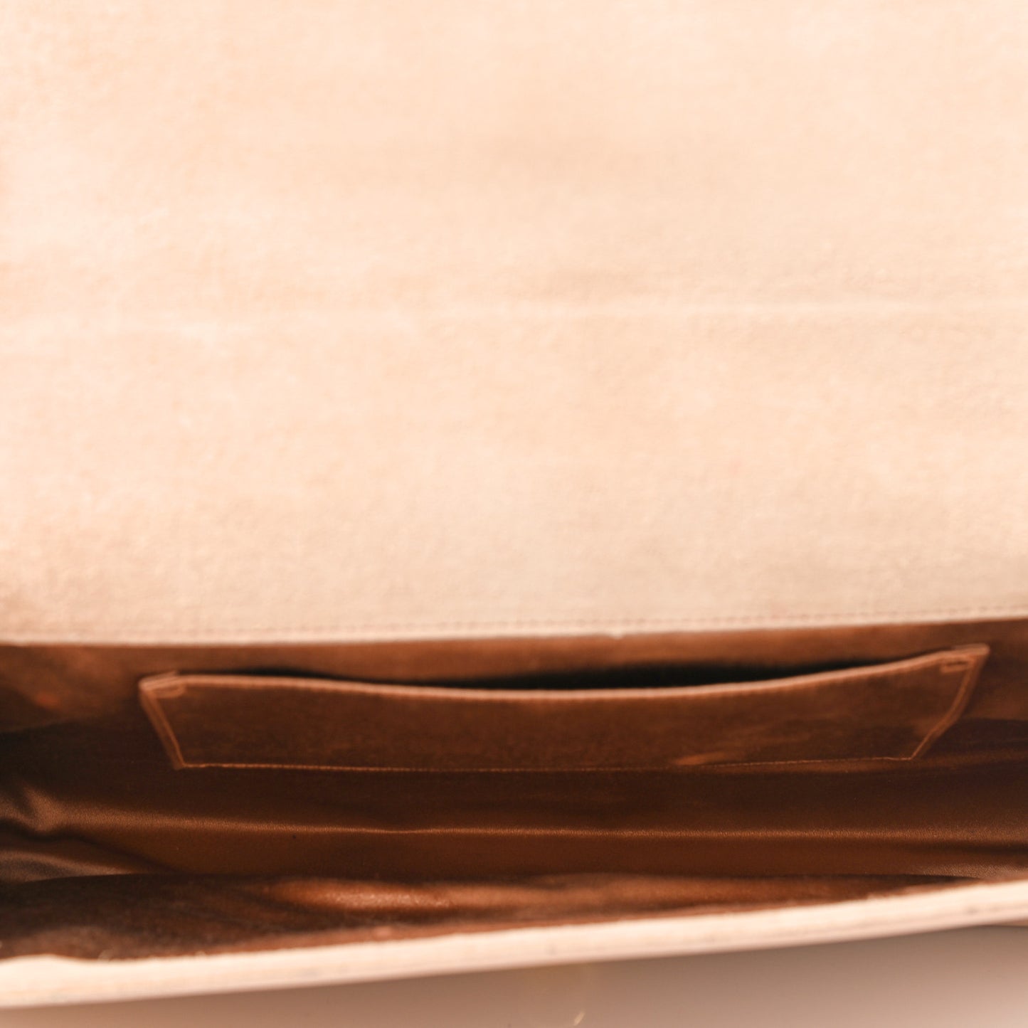 Patent Calfskin Monogram Large Belle De Jour Clutch Chair