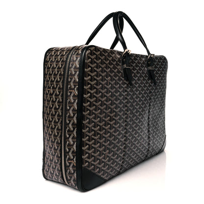 Goyard Goyardine Majordome 50 Soft Suitcase Black 3 of 11