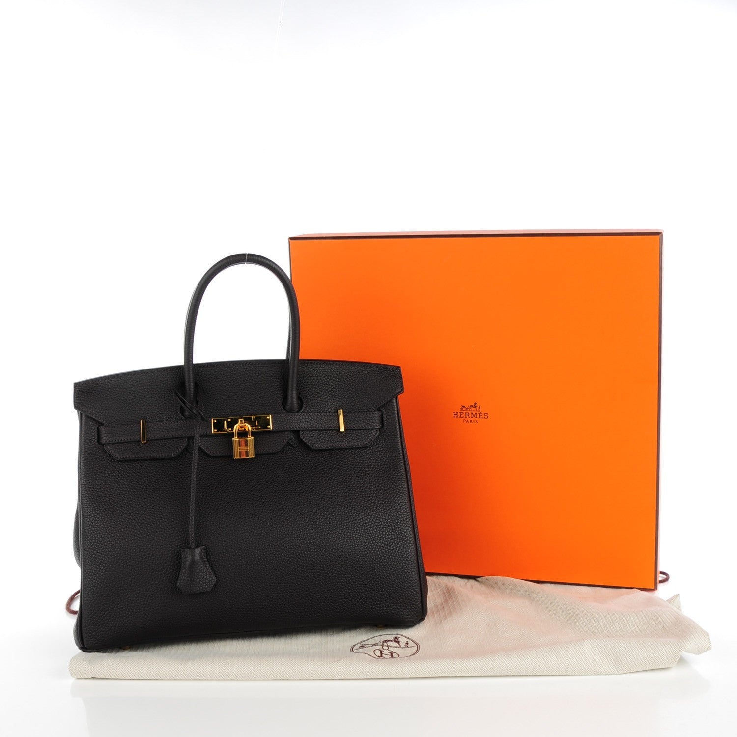 Hermes Taurillon Clemence Birkin 35 Graphite 5 of 21