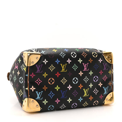 Louis Vuitton Monogram Multicolor Speedy 30 Black 4 of 9