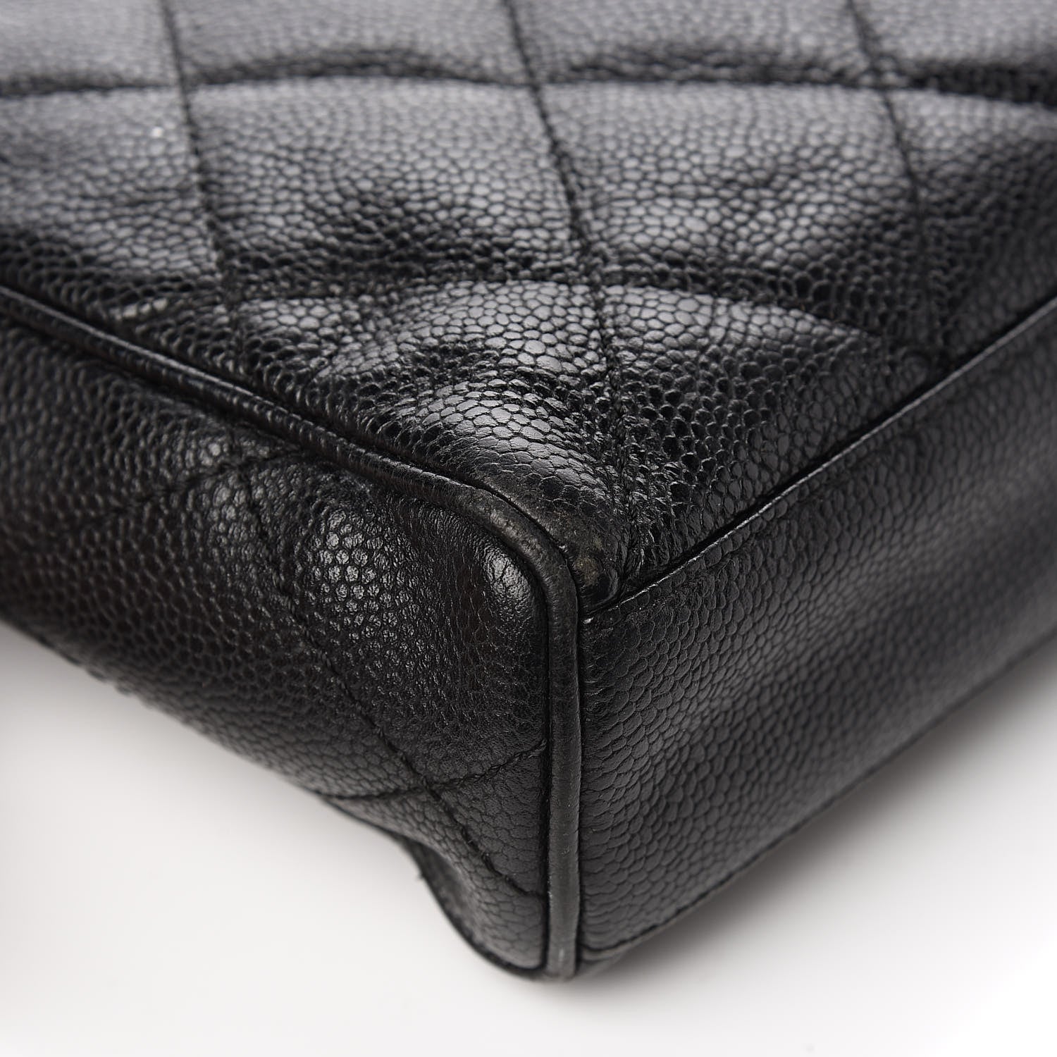 Chanel Caviar Quilted Medium Single Flap Black 13 of 15