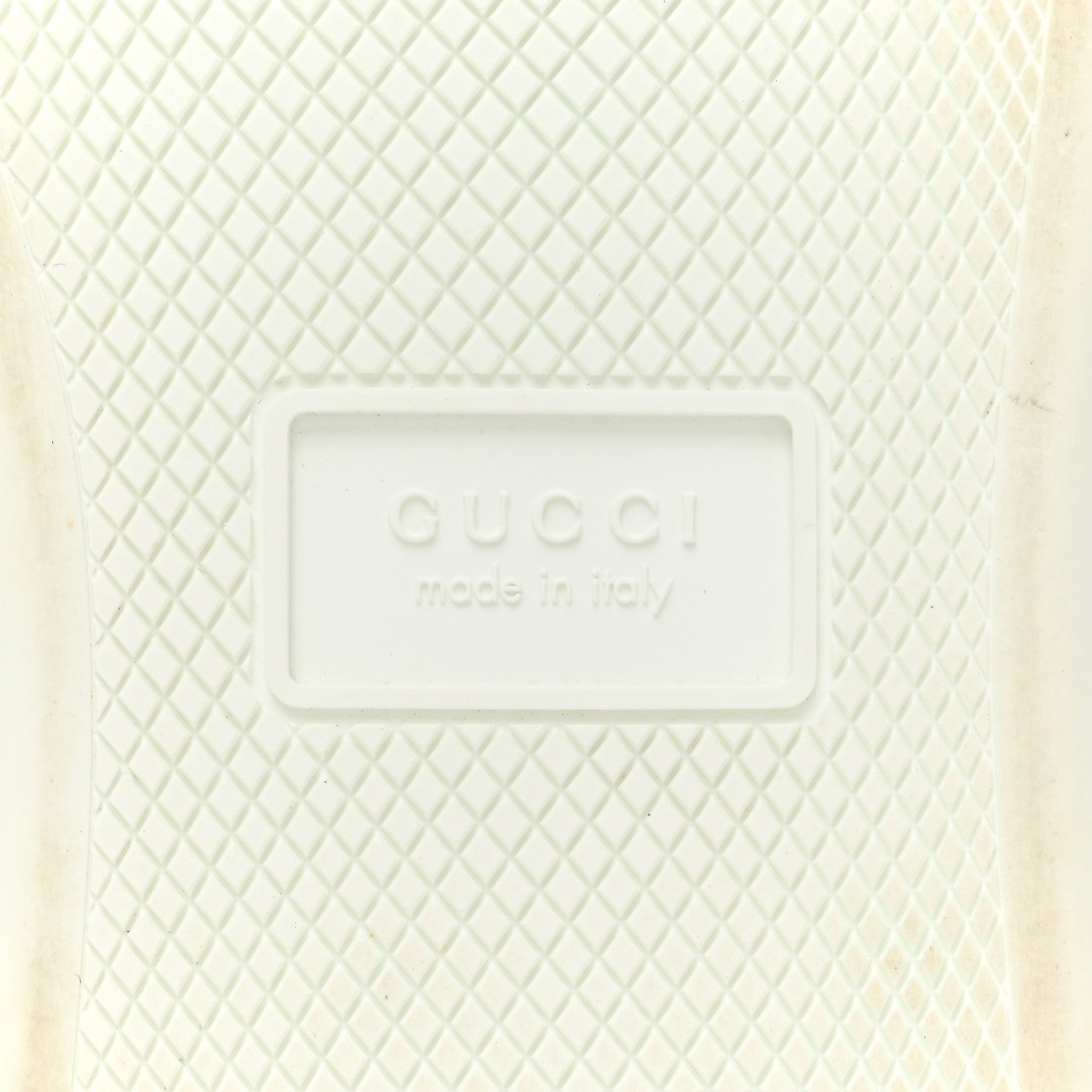 Gucci Calfskin Crystal Web Bee Embroidered Womens Ace Platform Sneakers 37 White 7 of 10