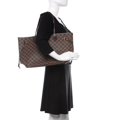 Louis Vuitton Damier Ebene Neverfull MM 2 of 14
