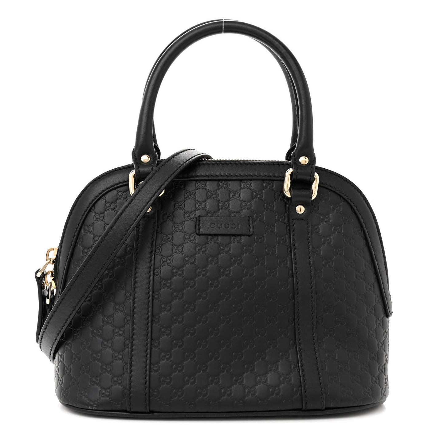Microguccissima Mini Dome Bag Black