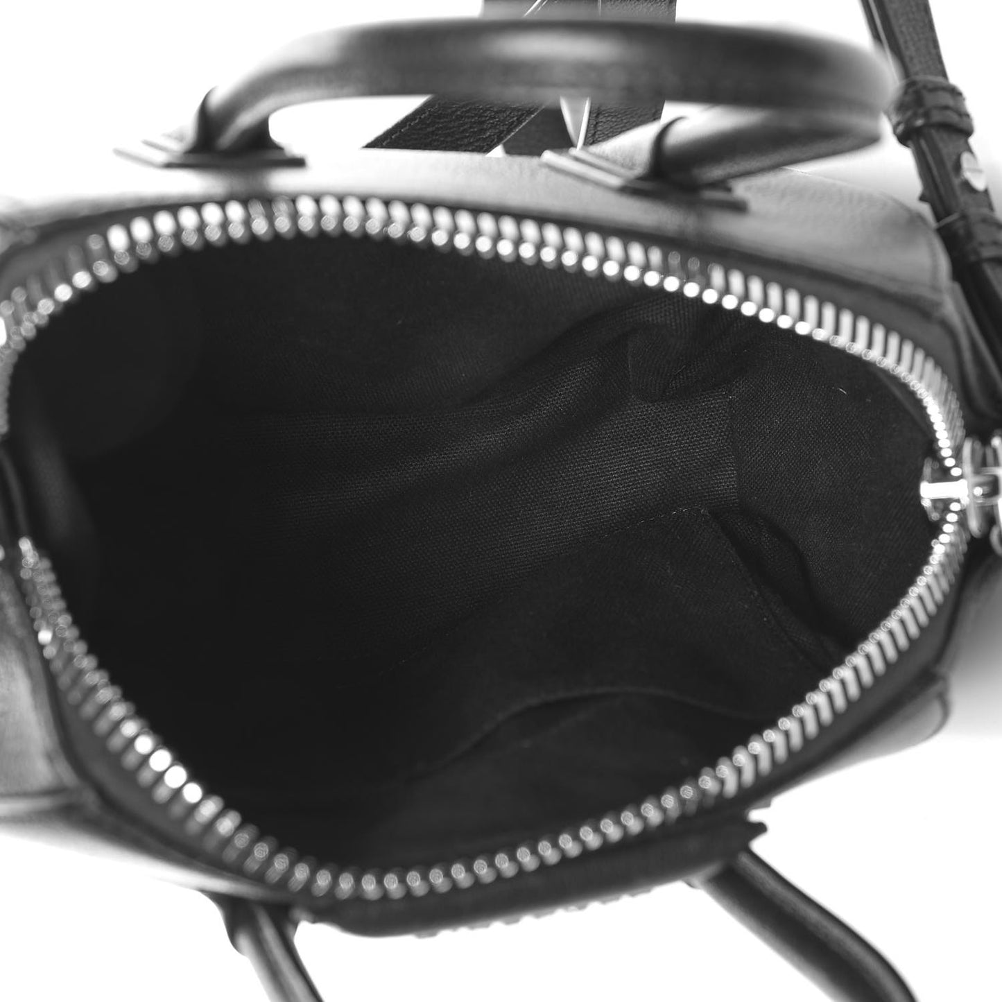 Sugar Goatskin Mini Antigona Black