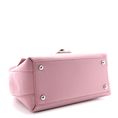 Dolce & Gabbana Calfskin Lucia Small Satchel Purple 4 of 9
