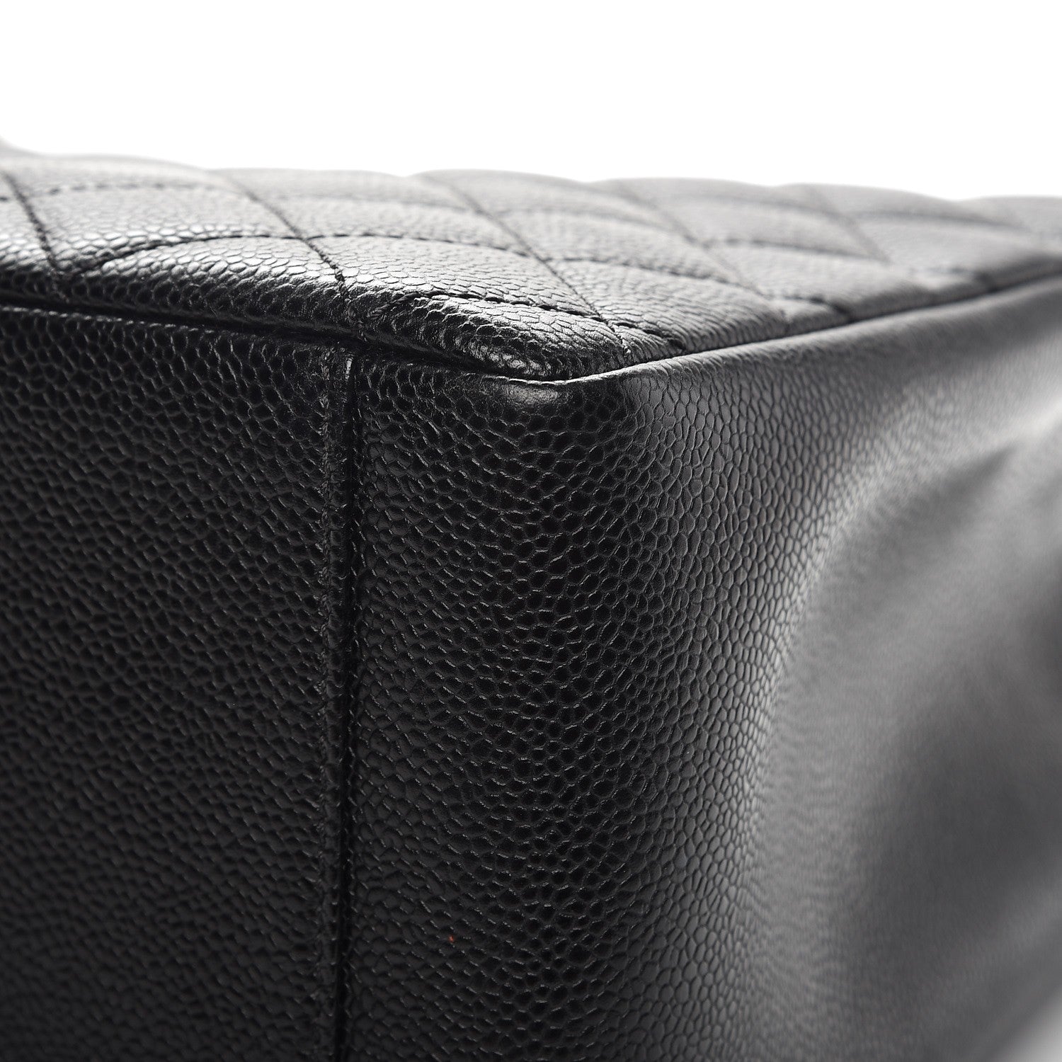 Chanel Caviar Quilted Grand Shopping Tote GST Black 9 of 9