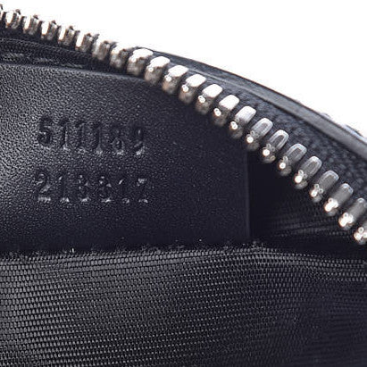 Gucci X SEGA Calfskin GUCCY Stars Mini Dome Shoulder Bag Black Gold 7 of 9