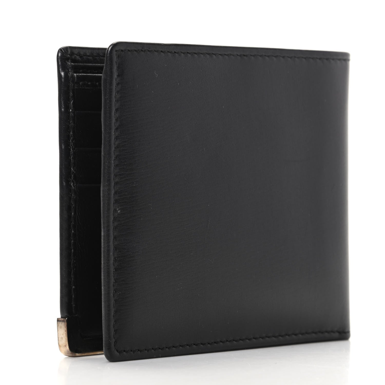 Gucci Calfskin Bi-Fold Wallet Black 3 of 7