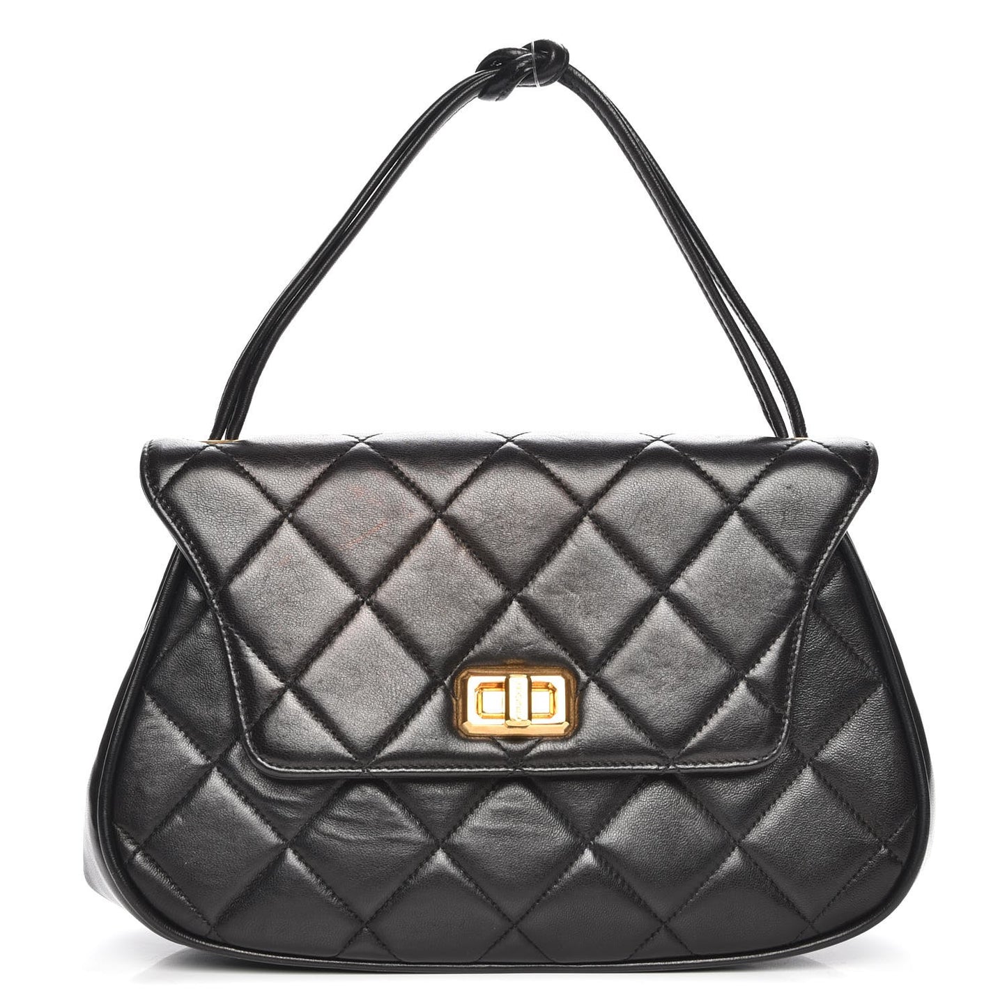 Lambskin Flap Bag Black