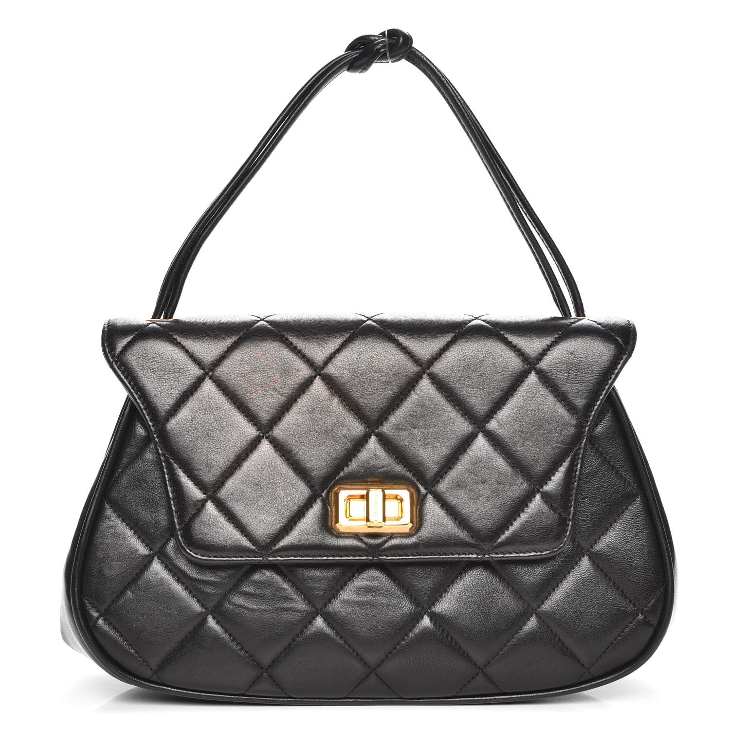 Chanel Lambskin Flap Bag Black 1 of 8