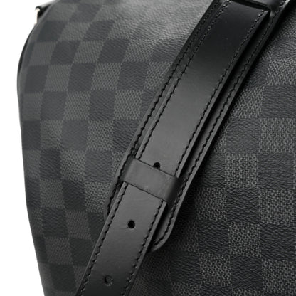Louis Vuitton Damier Graphite Keepall Bandouliere 55 14 of 15