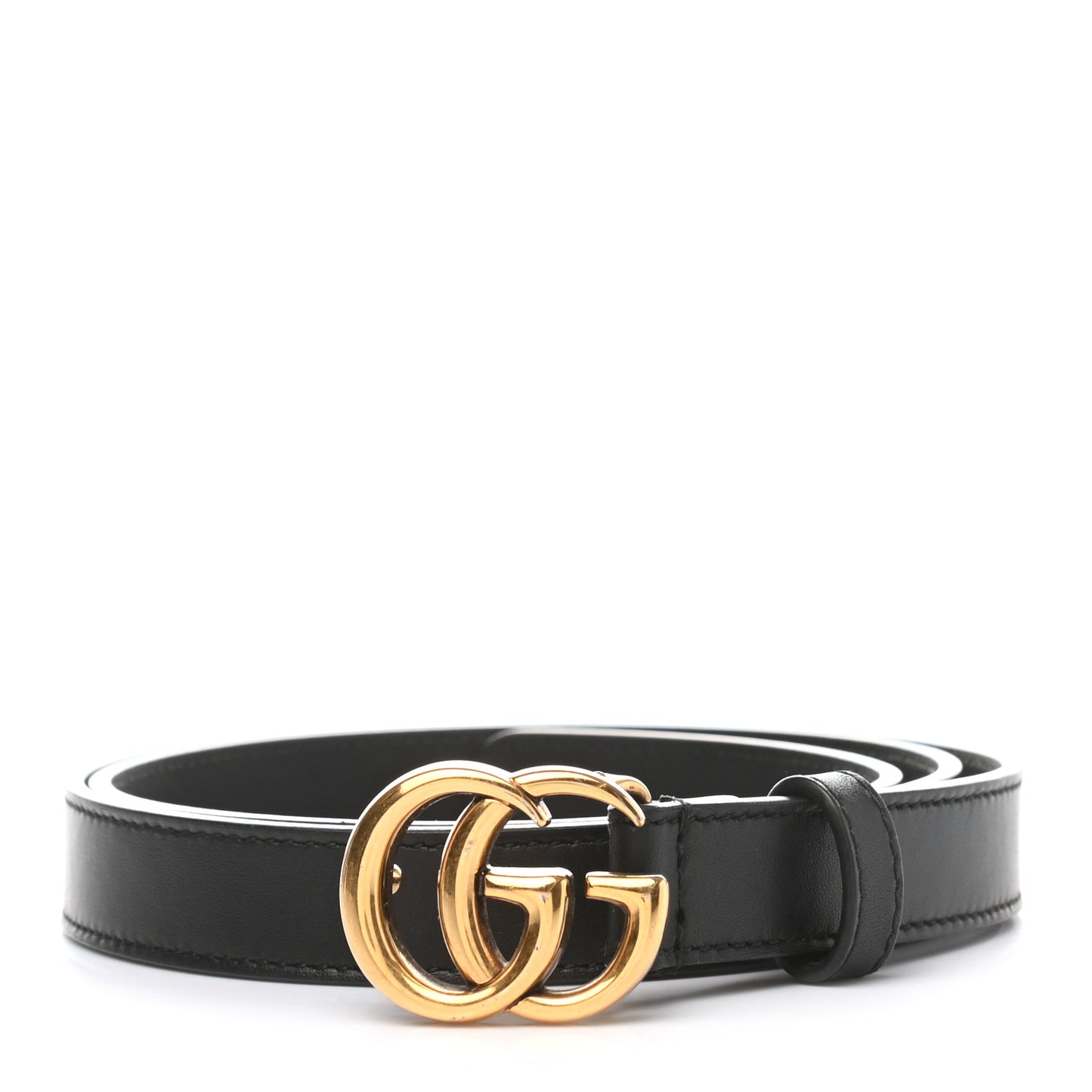 Calfskin Double G 20mm Belt 85 34 Black