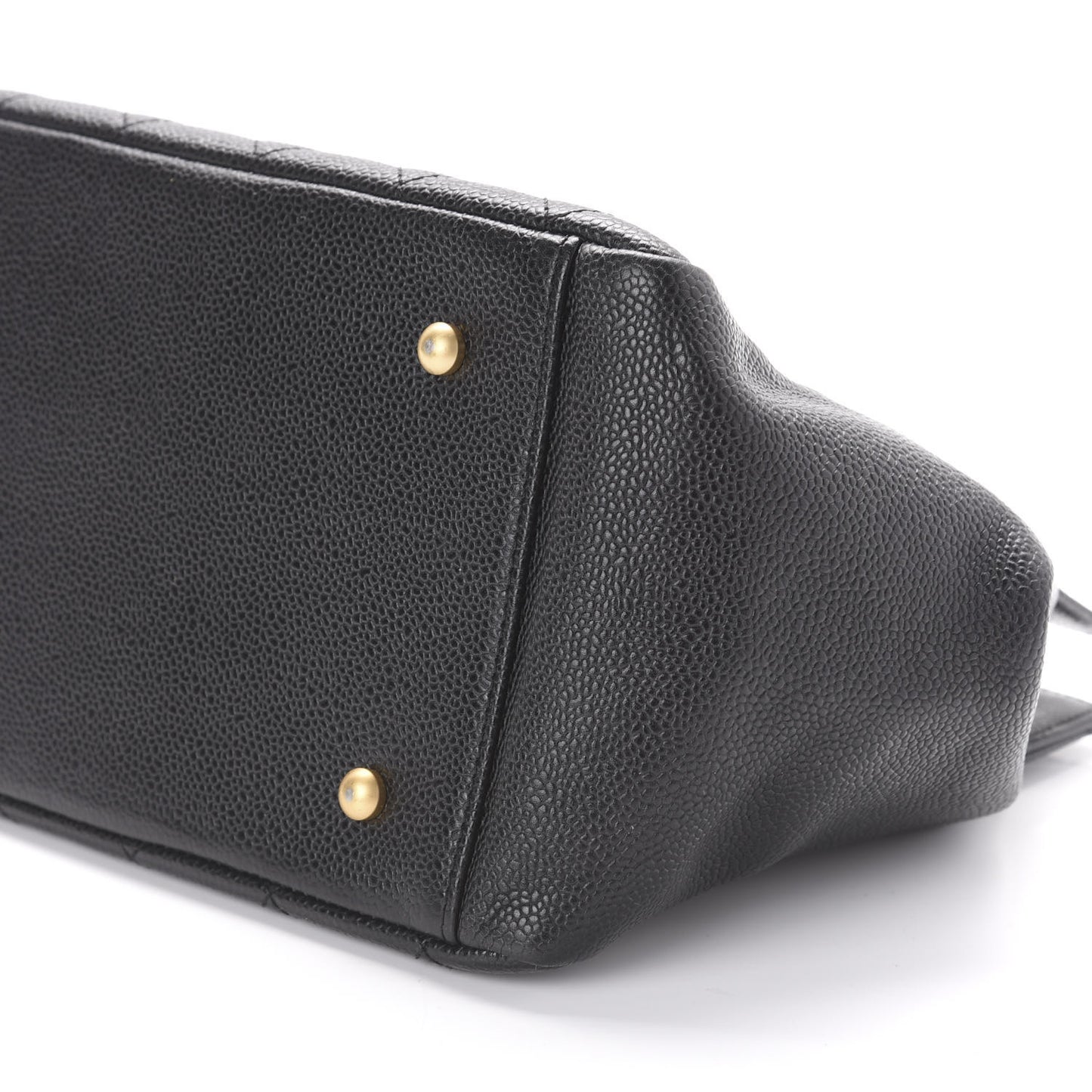 Caviar Quilted Petit Timeless Tote PTT Black