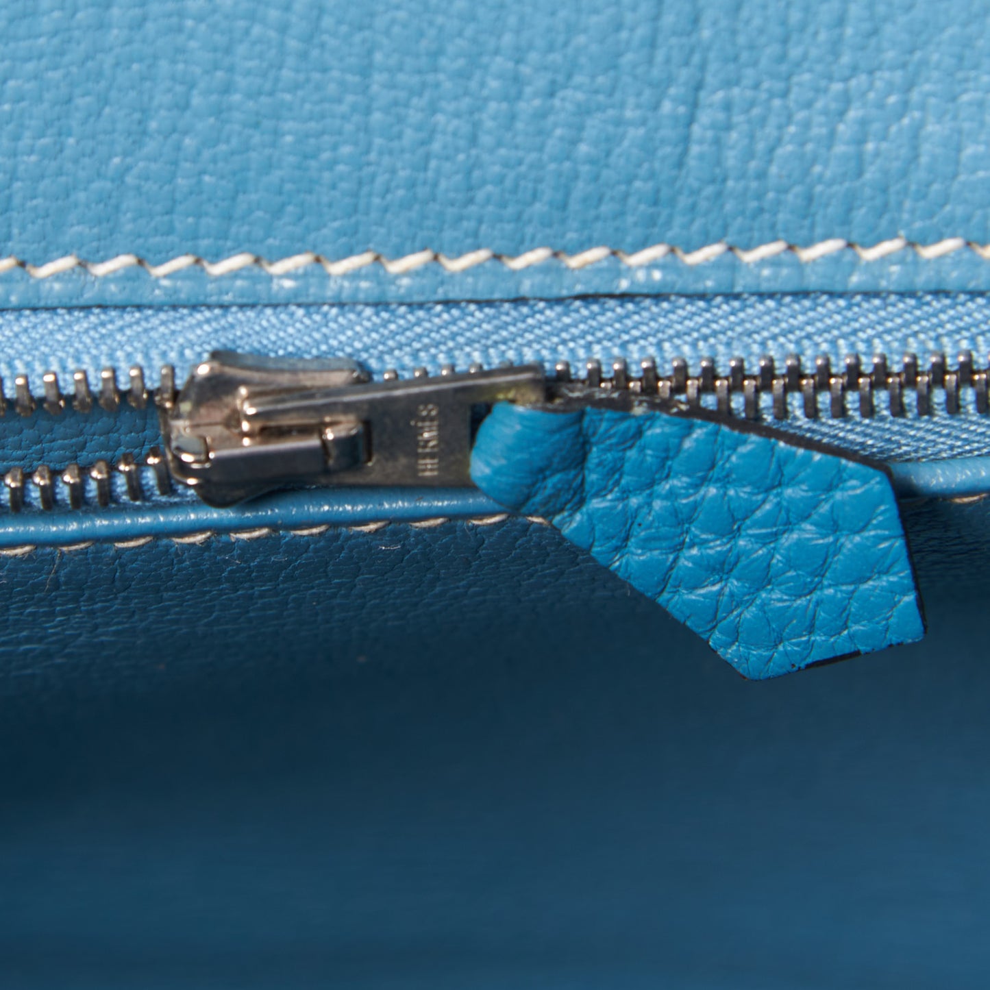 Togo Birkin 35 Blue Jean