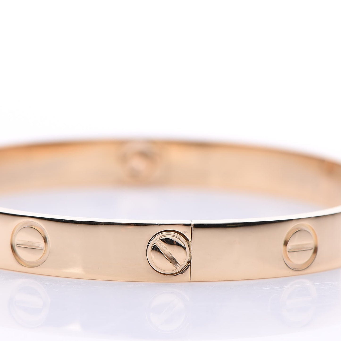 18K Yellow Gold LOVE Bracelet 16
