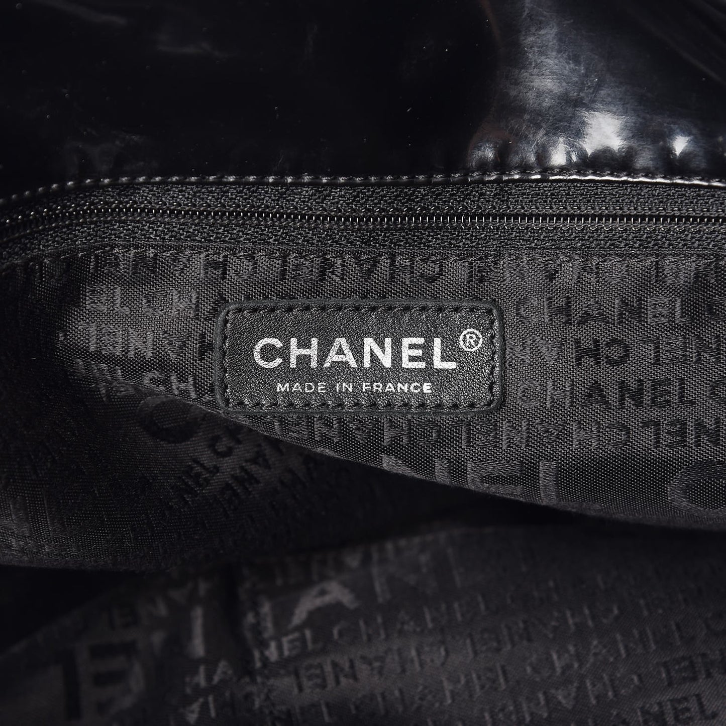 Vinyl XL Coco Cabas Black