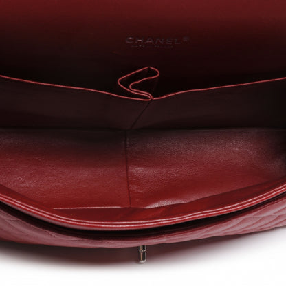 Chanel Caviar Quilted Maxi Double Flap Red 7 of 8