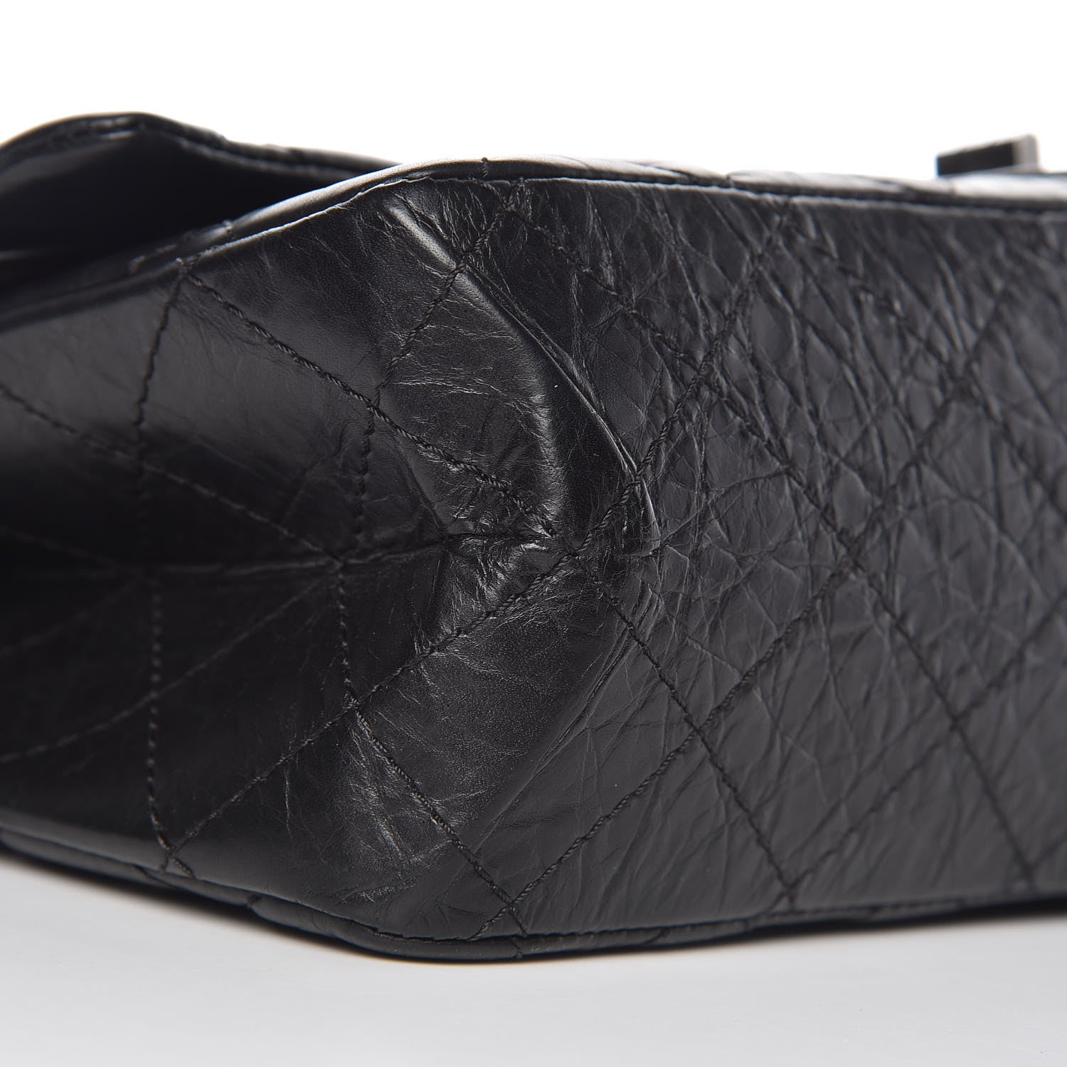 Chanel Aged Calfskin Quilted 2.55 Reissue 227 Flap Black 5 of 11