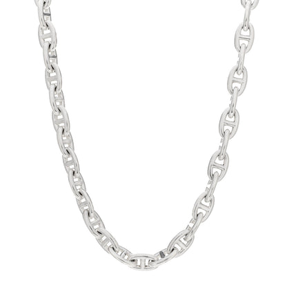 Hermes Sterling Silver Chaine D'Ancre Necklace PM 1 of 4