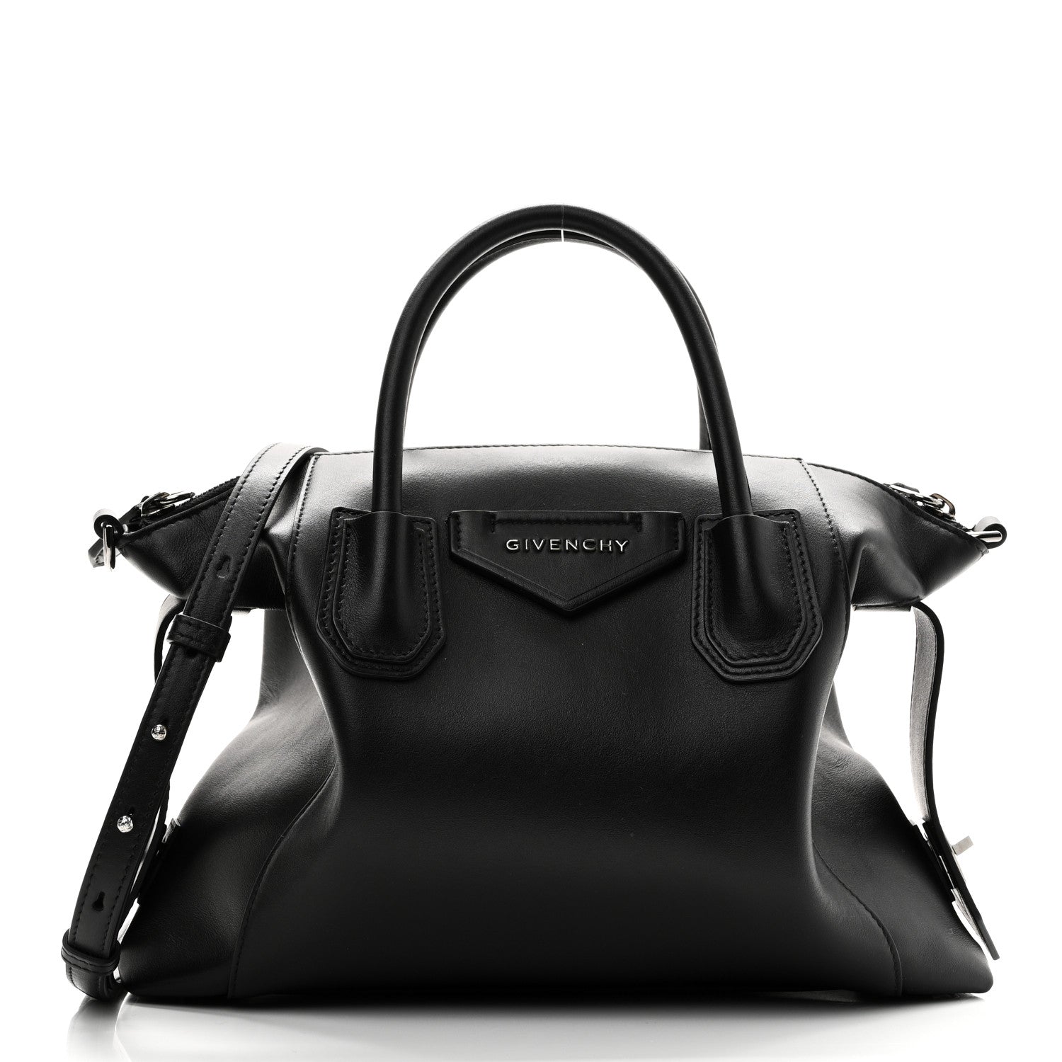 Givenchy Smooth Calfskin Small Soft Antigona Black 1 of 9