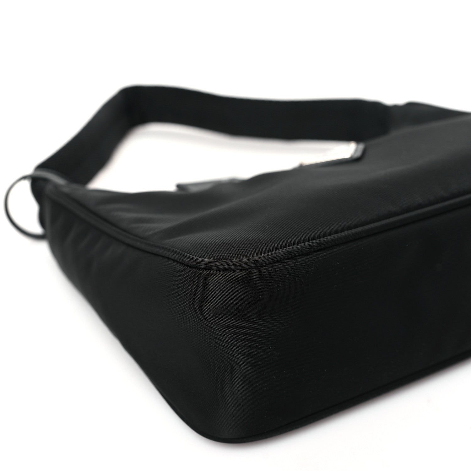 Prada Tessuto Nylon Mini Re-Edition 2000 Bag Black 9 of 10