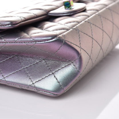 Chanel Iridescent Lambskin Quilted 2.55 Reissue 225 Flap Light Purple 10 of 11