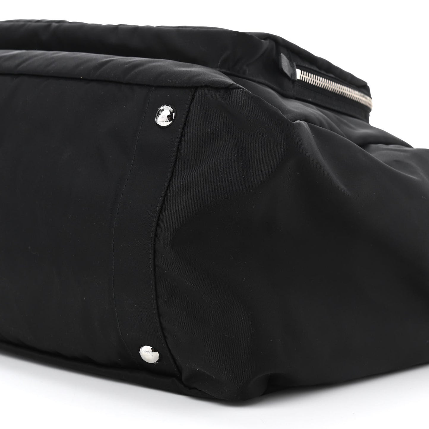 Nylon Vela Baby Bag Black