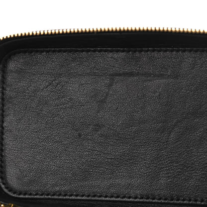 Saint Laurent Patent Matelasse Monogram Vicky Vanity Black 8 of 11